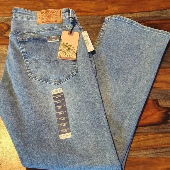 Men's buffalo David Bitton straight six jeans - Picture 7 of 7